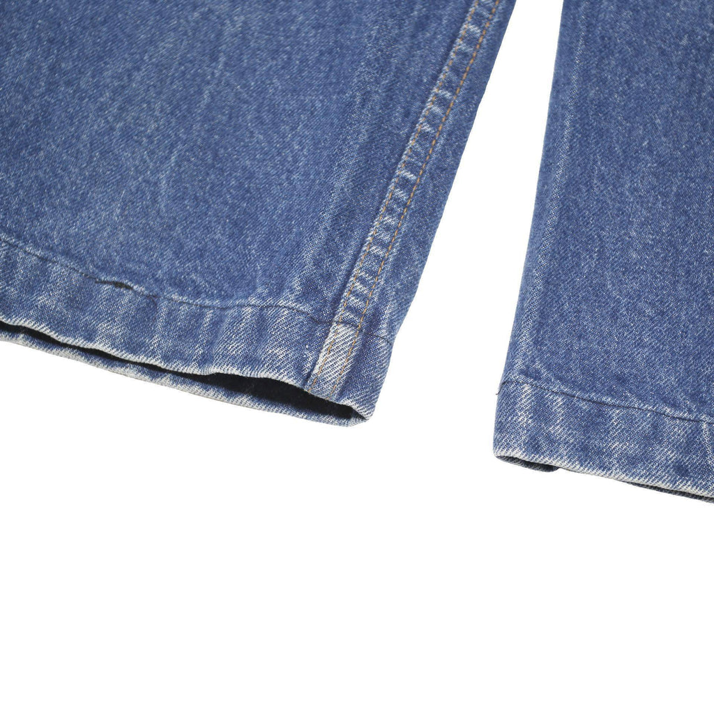 LEVI'S Womens Regular Blue Denim Straight Jeans W26 L26 Button Closure