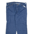 DICKIES Mens Jeans Blue Regular Straight W40 L29