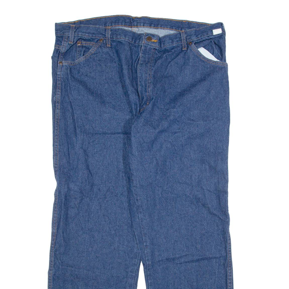 DICKIES Mens Jeans Blue Regular Straight W40 L29