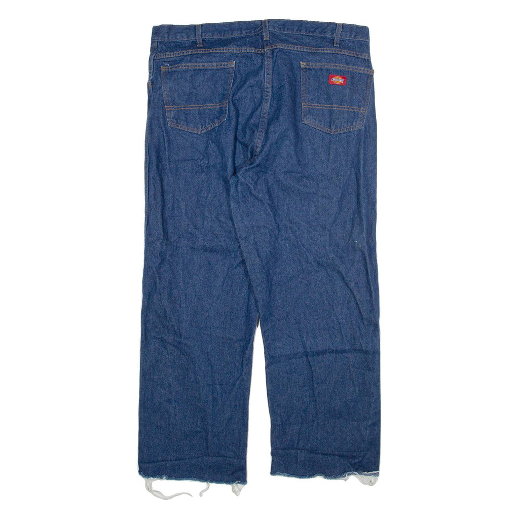 DICKIES Mens Jeans Blue Regular Straight W40 L29