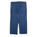 DICKIES Mens Jeans Blue Regular Straight W40 L29