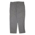 CARHARTT Mens Regular Fit Grey Trousers W40 L34 Cotton Blend Zip Closure