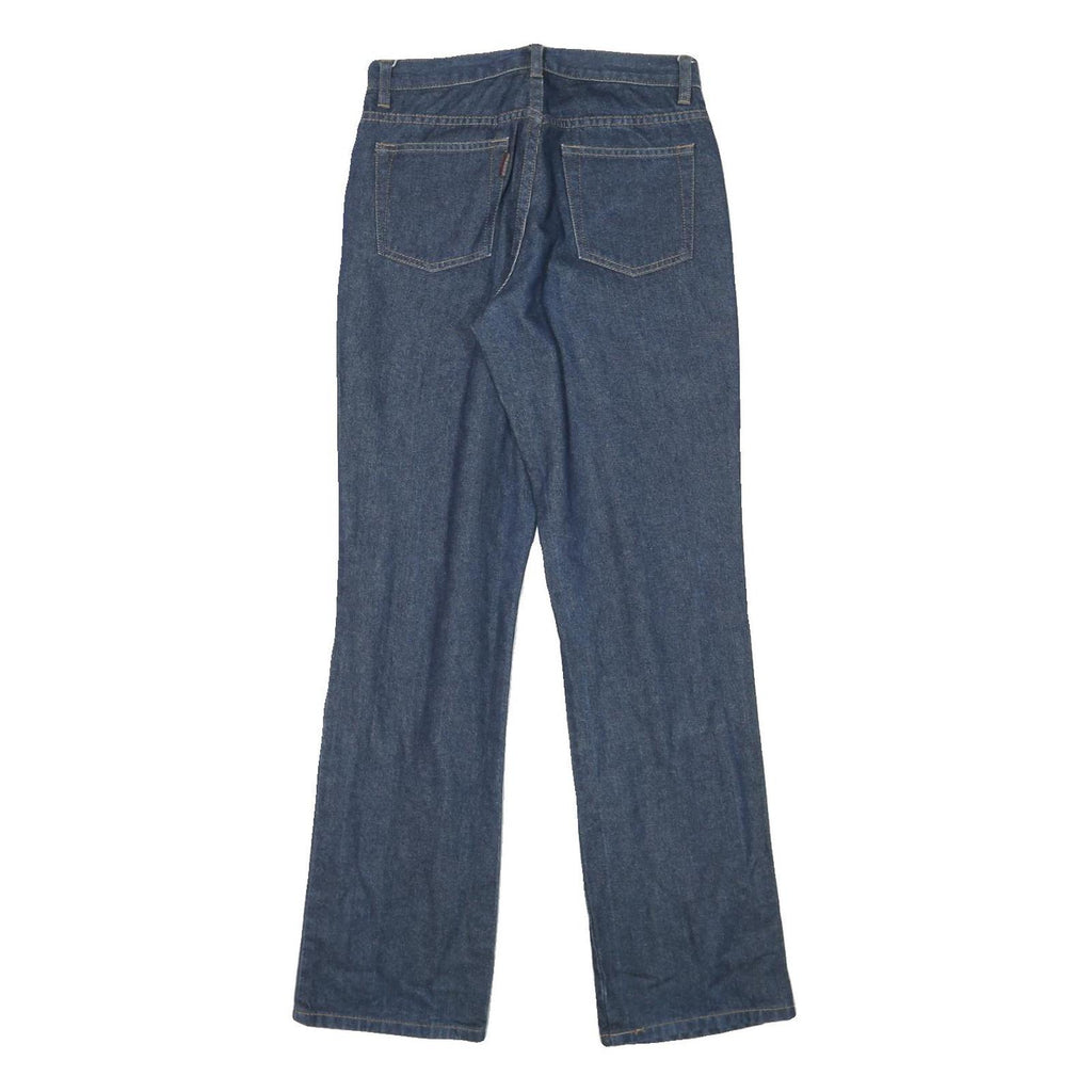 TEDDY'S Womens Regular Fit Blue Denim Straight Jeans W27 L31 Classic Cotton