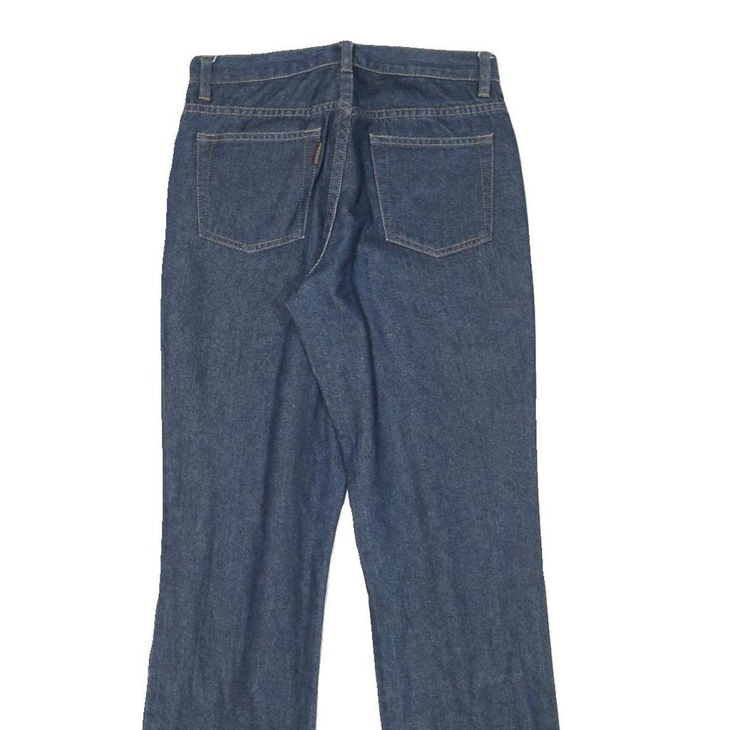 TEDDY'S Womens Regular Fit Blue Denim Straight Jeans W27 L31 Classic Cotton