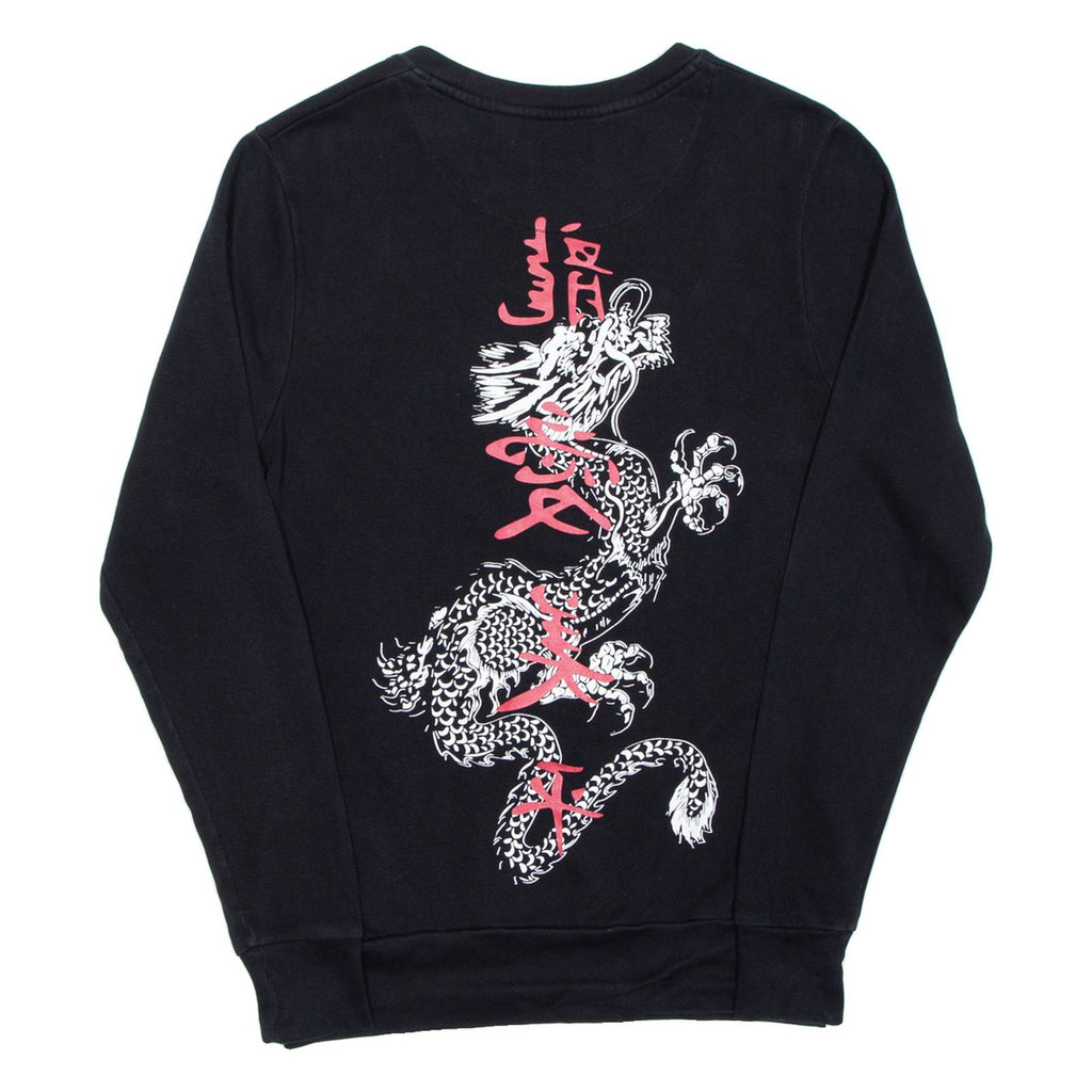BRAVE SOUL Mens Sweatshirt Black XS