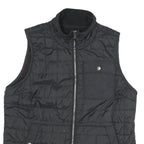 CARHARTT Womens Black Quilted Zip Jacket M Polyester Outdoor Workwear Vest