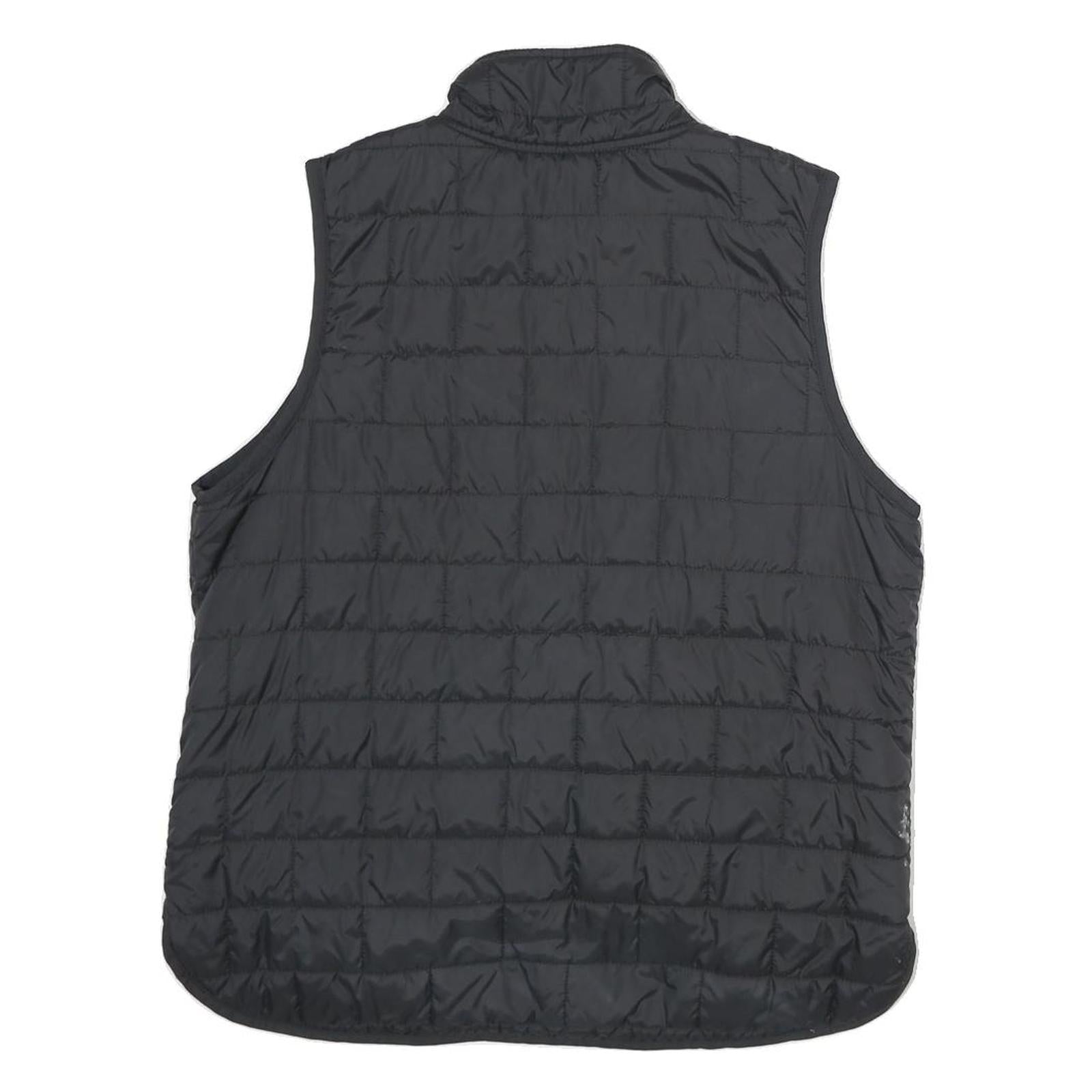 CARHARTT Womens Black Quilted Zip Jacket M Polyester Outdoor Workwear Vest