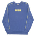 PUMA Mens Sweatshirt Blue Crew Neck S