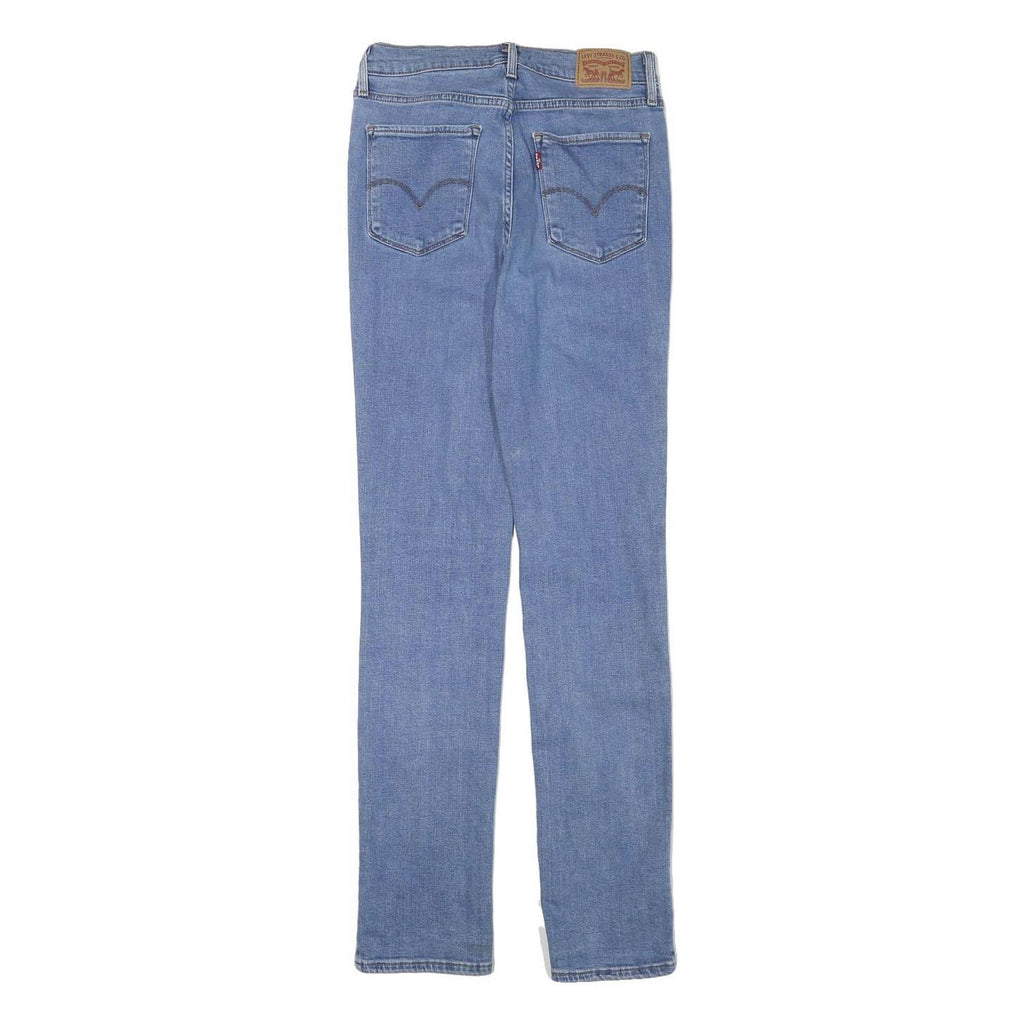 LEVI'S Womens Slim Blue Denim Jeans Cotton Blend Zip W25 L30 Classic Fit