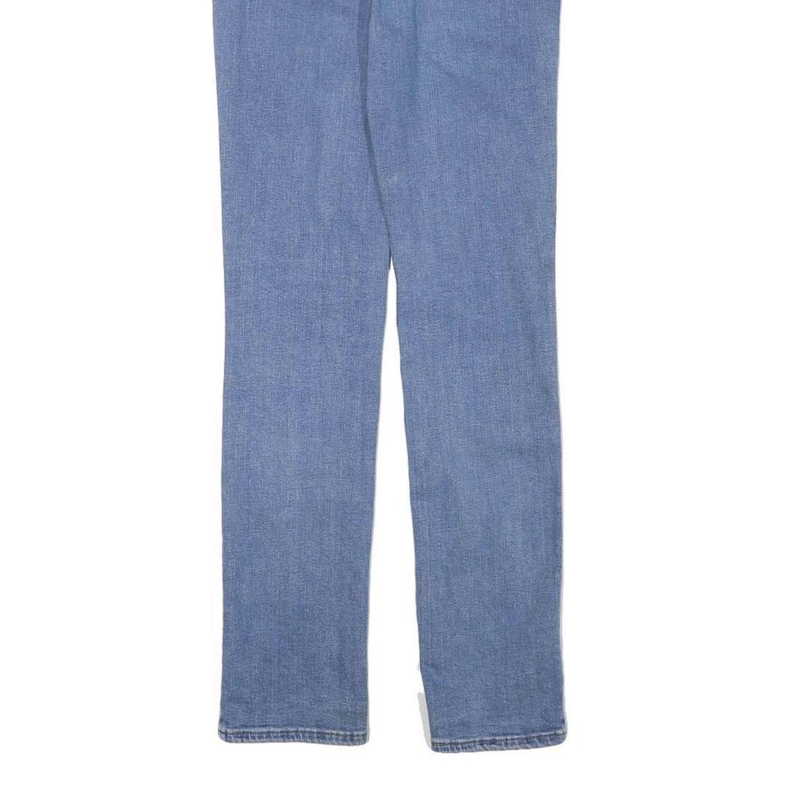 LEVI'S Womens Slim Blue Denim Jeans Cotton Blend Zip W25 L30 Classic Fit