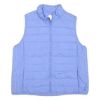 J.CREW Womens Blue XL Jacket Polyester Blend Plain Zip Up Lightweight Outerwear