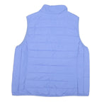 J.CREW Womens Blue XL Jacket Polyester Blend Plain Zip Up Lightweight Outerwear