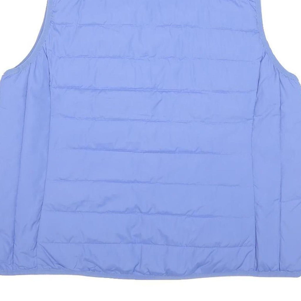 J.CREW Womens Blue XL Jacket Polyester Blend Plain Zip Up Lightweight Outerwear