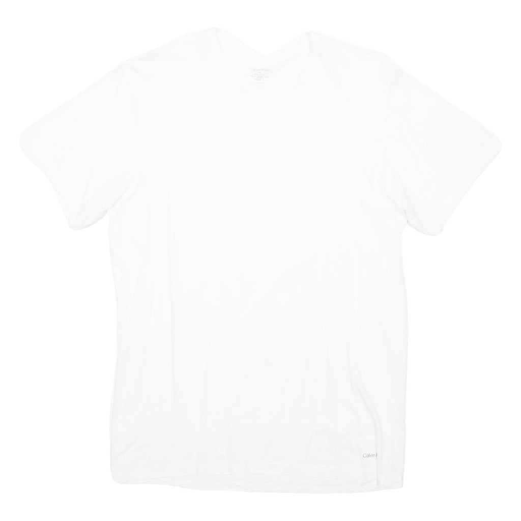 CALVIN KLEIN Mens T-Shirt White M