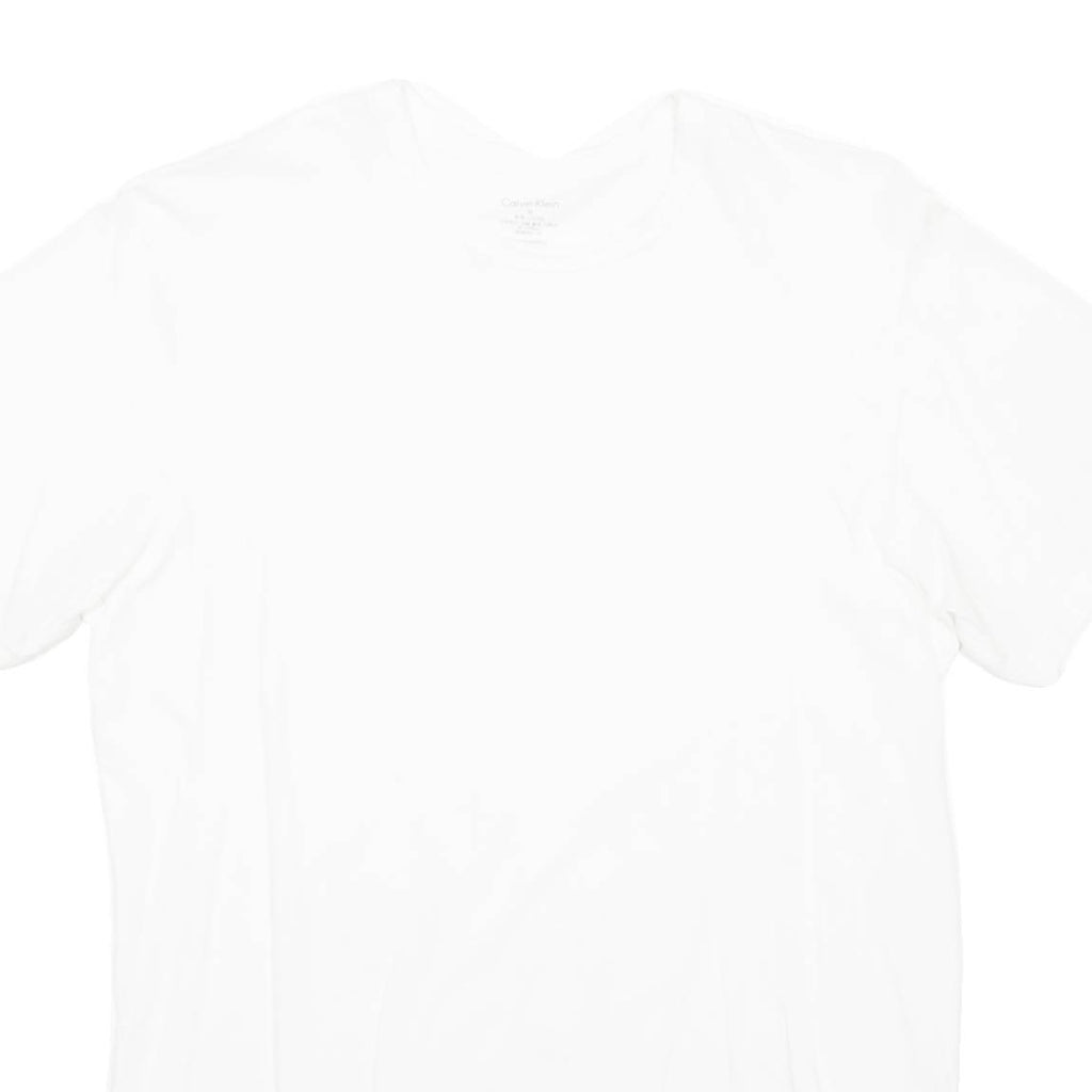 CALVIN KLEIN Mens T-Shirt White M