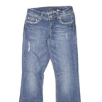 STETSON Womens Regular Fit Blue Denim Straight Jeans W28 L31 Stylish Casual