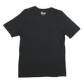 NEW BALANCE Mens Black Cotton Blend T-Shirt L Short Sleeve Crew Neck Plain