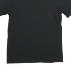 NEW BALANCE Mens Black Cotton Blend T-Shirt L Short Sleeve Crew Neck Plain