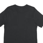 NEW BALANCE Mens Black Cotton Blend T-Shirt L Short Sleeve Crew Neck Plain