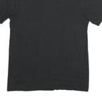 NEW BALANCE Mens Black Cotton Blend T-Shirt L Short Sleeve Crew Neck Plain