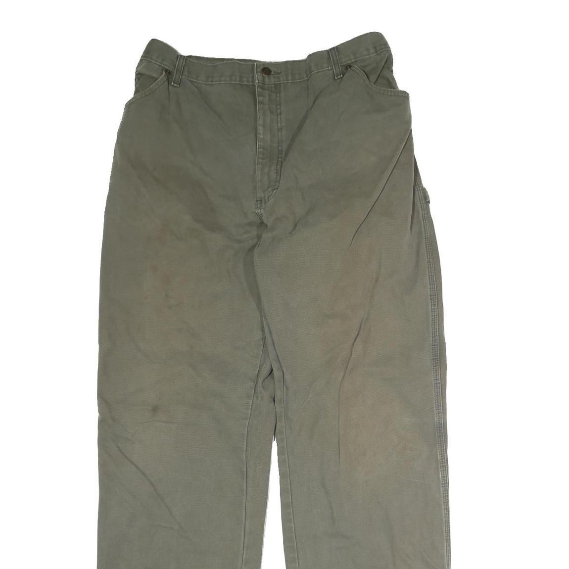 DIESEL Mens Regular Fit Button Closure Cotton Blend Jeans W35 L34 Utility Style