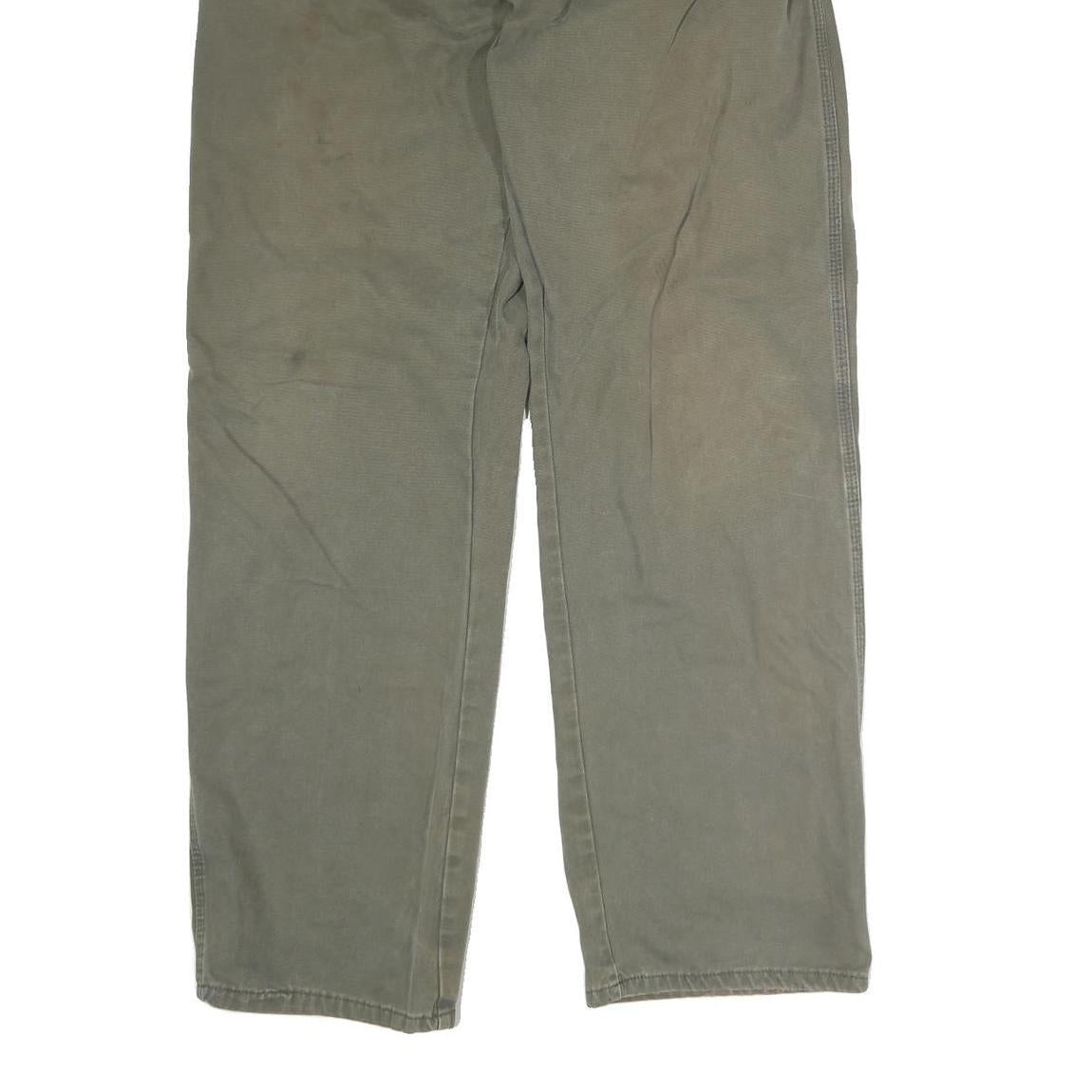 DIESEL Mens Regular Fit Button Closure Cotton Blend Jeans W35 L34 Utility Style