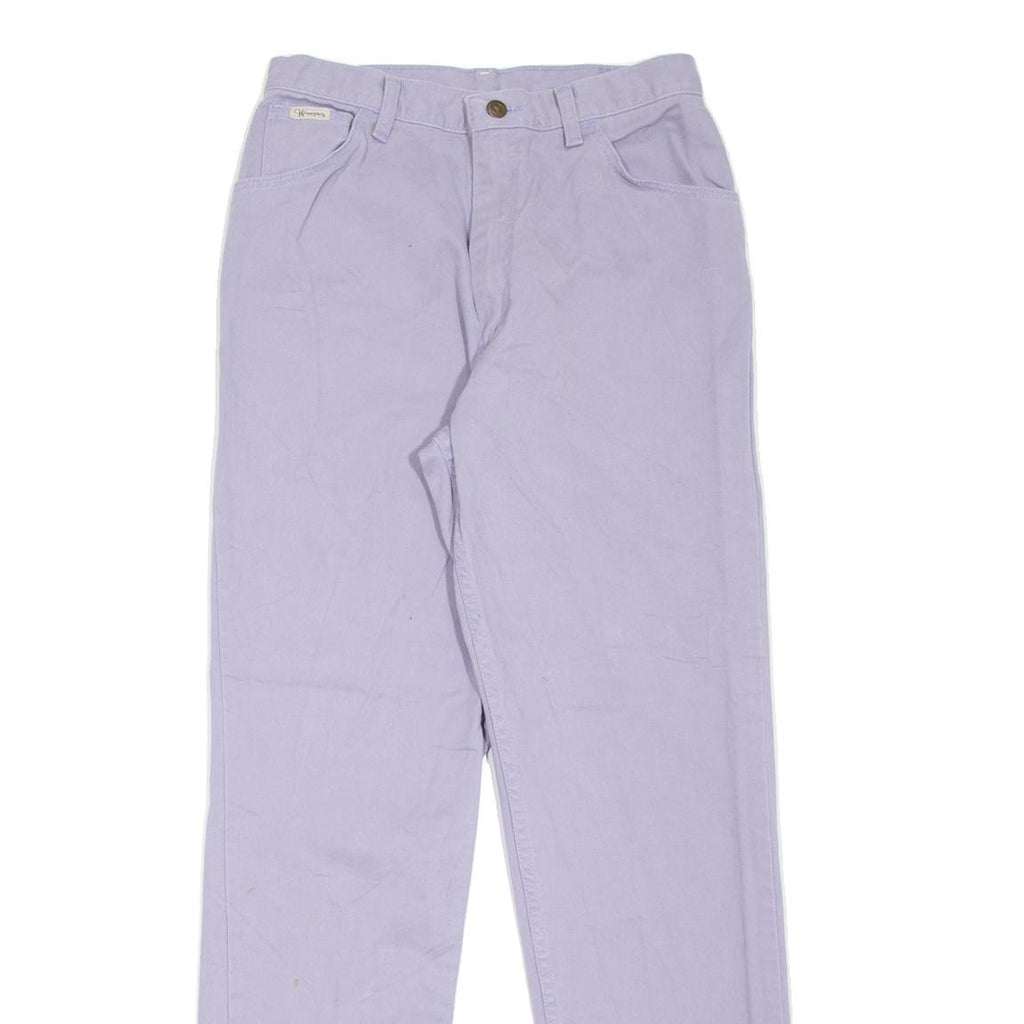 WRANGLER Womens Jeans Purple Regular Mom W27 L30