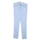 SANDRO Womens Jeans Blue Slim Skinny Denim Light W30 L28 Zip Pockets