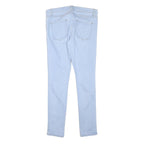 SANDRO Womens Jeans Blue Slim Skinny Denim Light W30 L28 Zip Pockets