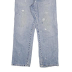 DICKIES Mens Regular Fit Blue Denim Jeans W34 L30 Casual Workwear Zip Closure