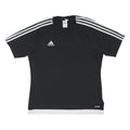 ADIDAS Mens Black & White Classic T-Shirt L Short Sleeve Crew Neck Sportswear