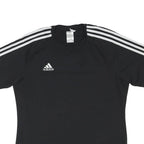 ADIDAS Mens Black & White Classic T-Shirt L Short Sleeve Crew Neck Sportswear