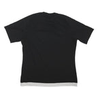 ADIDAS Mens Black & White Classic T-Shirt L Short Sleeve Crew Neck Sportswear