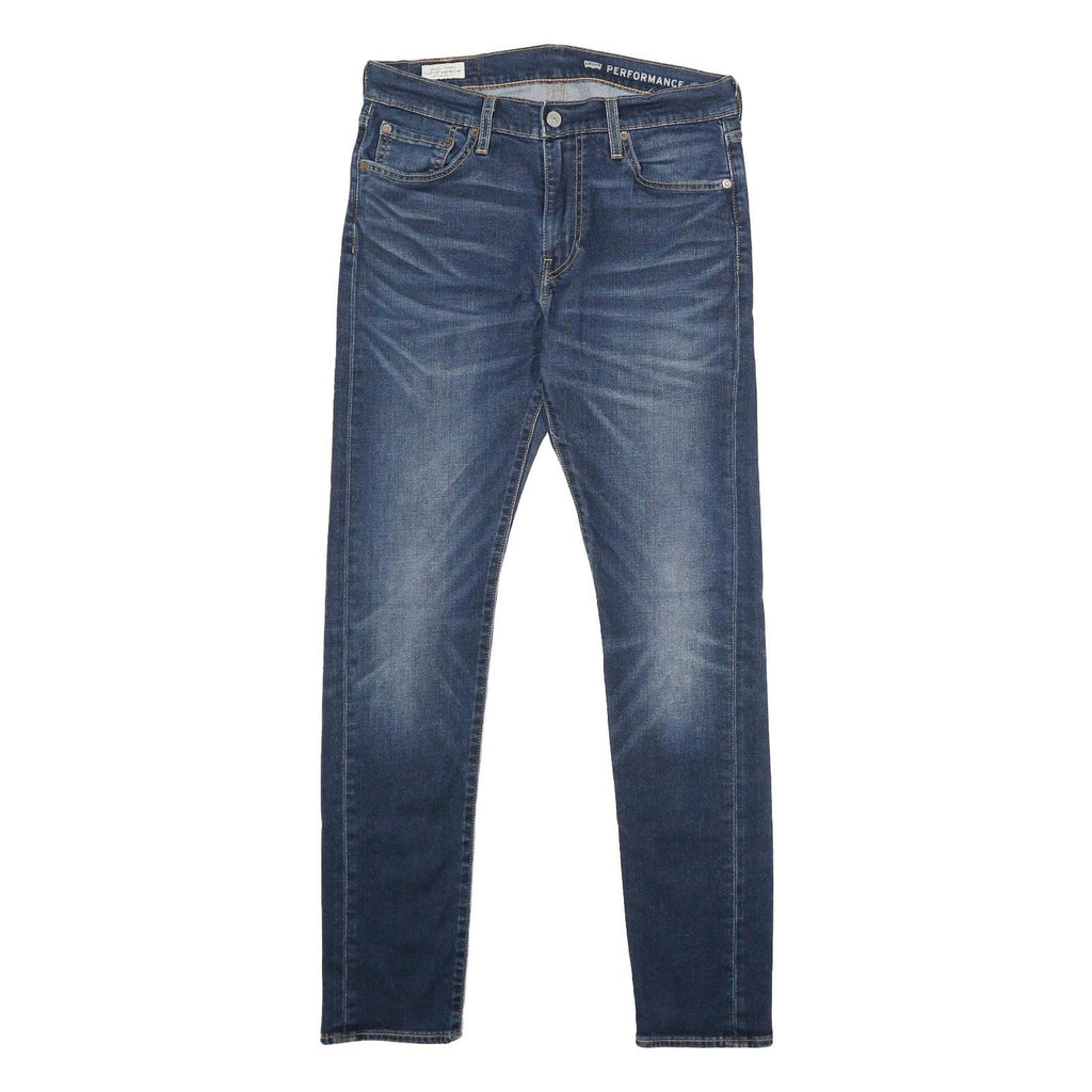 LEVI'S 510 BIG E Mens Jeans Blue Slim Skinny Denim Medium W29 L32 Performance