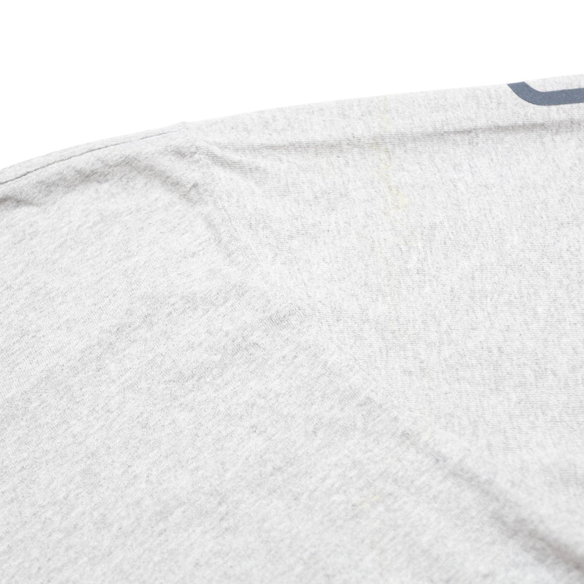 CARHARTT Mens Grey Long Sleeve Crew Neck Logo Print T-Shirt L Cotton Blend