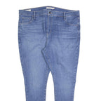 LEVI'S 720 BIG E Womens Slim Blue Denim Light W40 L32 Stretch Skinny Jeans