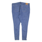LEVI'S 720 BIG E Womens Slim Blue Denim Light W40 L32 Stretch Skinny Jeans