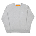ALPHA INDUSTRIES Mens Grey Cotton Blend Crew Neck S Sweatshirt Casual Pullover