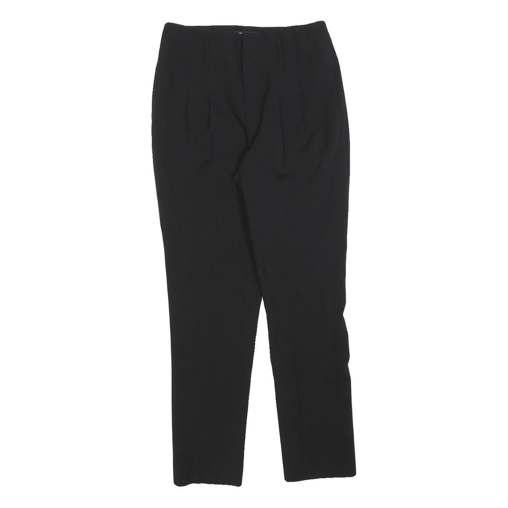 G2000 Womens Black Slim Straight Trousers W26 L27 Office Workwear Formal