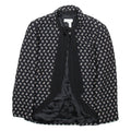 BUGATTI Womens Overcoat Jacket Black Wool Floral M