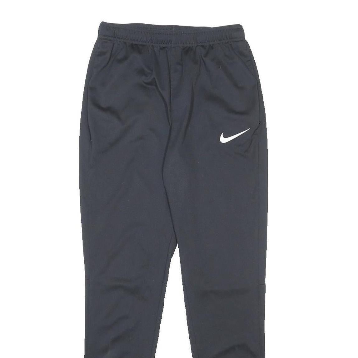 NIKE Womens Joggers Black Slim Tapered M W26 L29 Sportswear Comfort Activewear