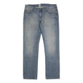 VOLCOM Mens Jeans Blue Regular Straight Denim Light W38 L34 Classic Casual
