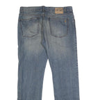 VOLCOM Mens Jeans Blue Regular Straight Denim Light W38 L34 Classic Casual