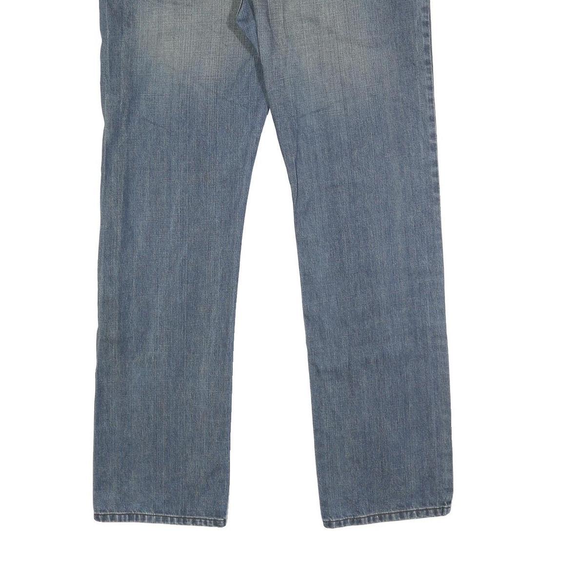 VOLCOM Mens Jeans Blue Regular Straight Denim Light W38 L34 Classic Casual