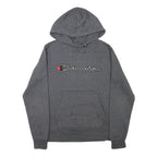 CHAMPION Mens Grey Pullover Hoodie S Cotton Blend Casual Sportswear