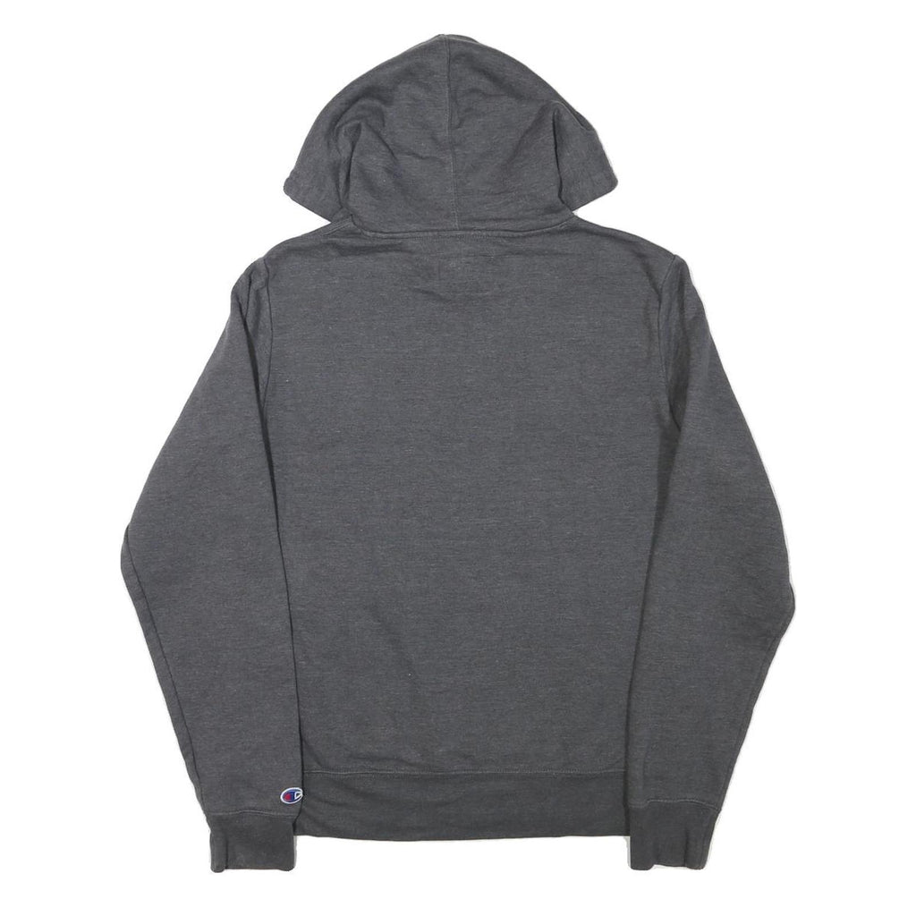 CHAMPION Mens Grey Pullover Hoodie S Cotton Blend Casual Sportswear