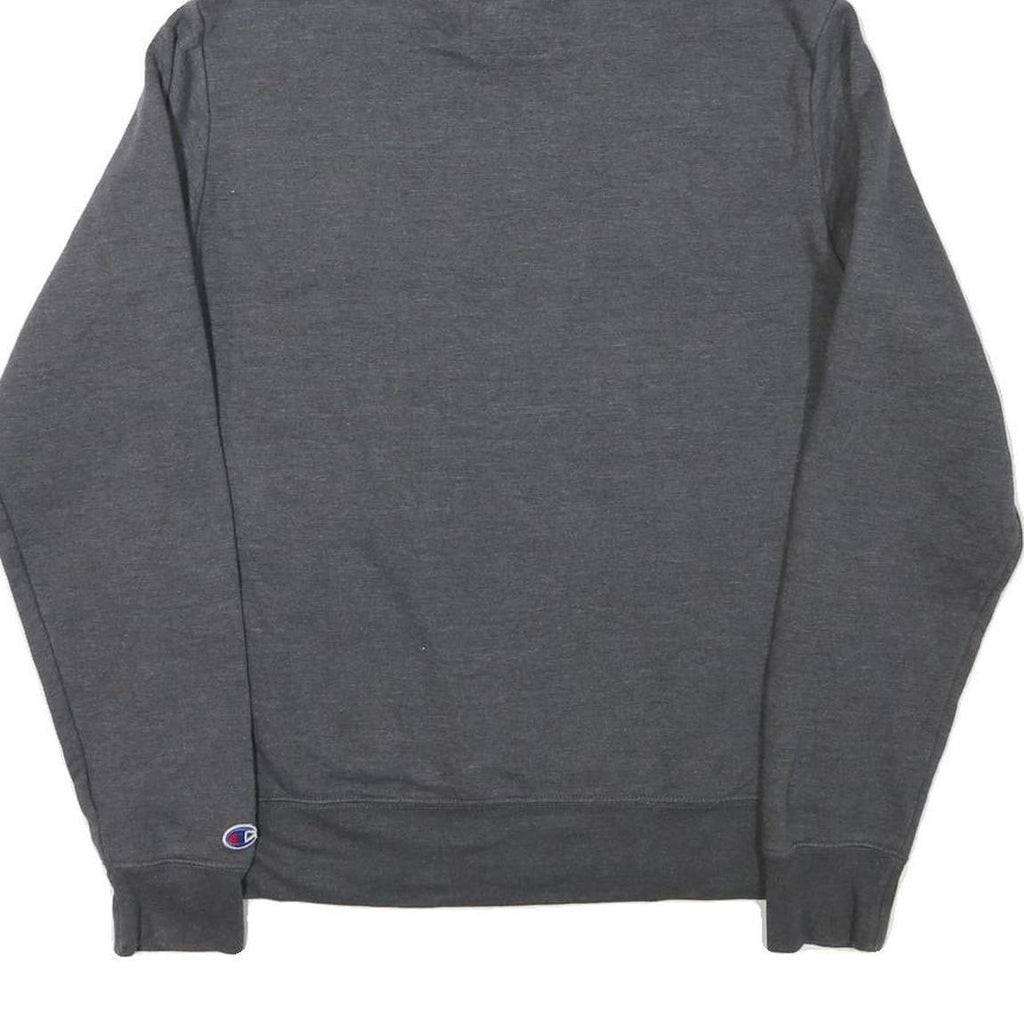 CHAMPION Mens Grey Pullover Hoodie S Cotton Blend Casual Sportswear