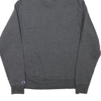 CHAMPION Mens Grey Pullover Hoodie S Cotton Blend Casual Sportswear