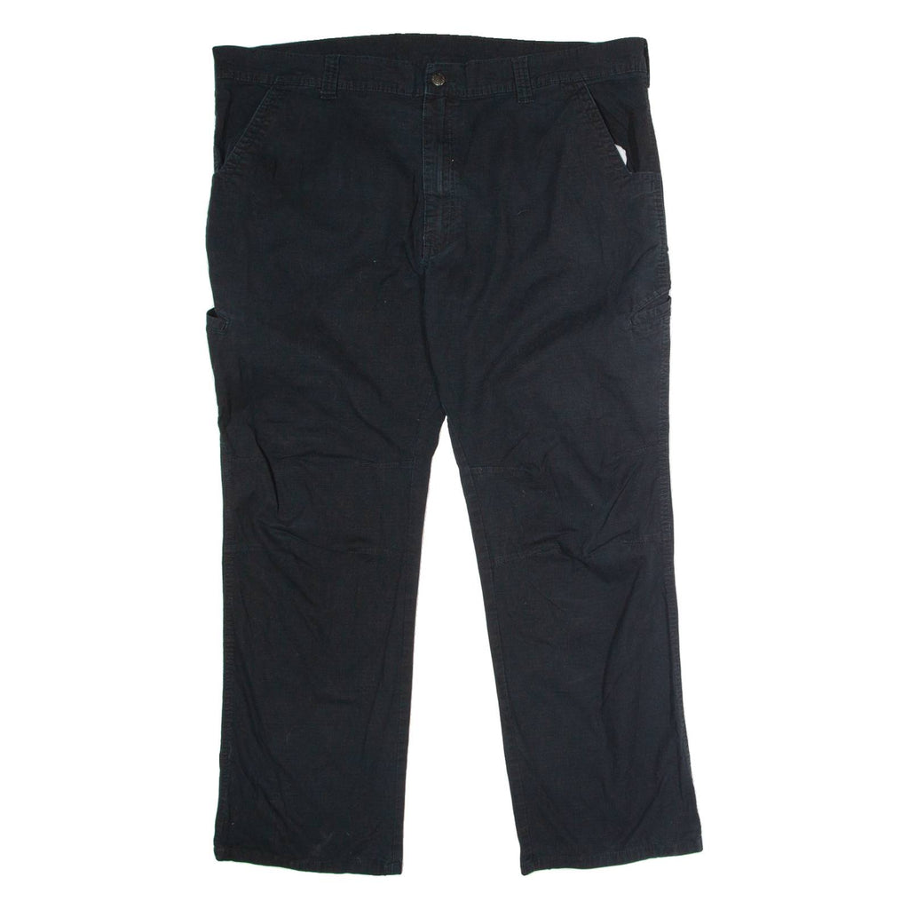 DICKIES Workwear Mens Trousers Black Relaxed Straight W42 L30