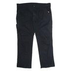 DICKIES Workwear Mens Trousers Black Relaxed Straight W42 L30